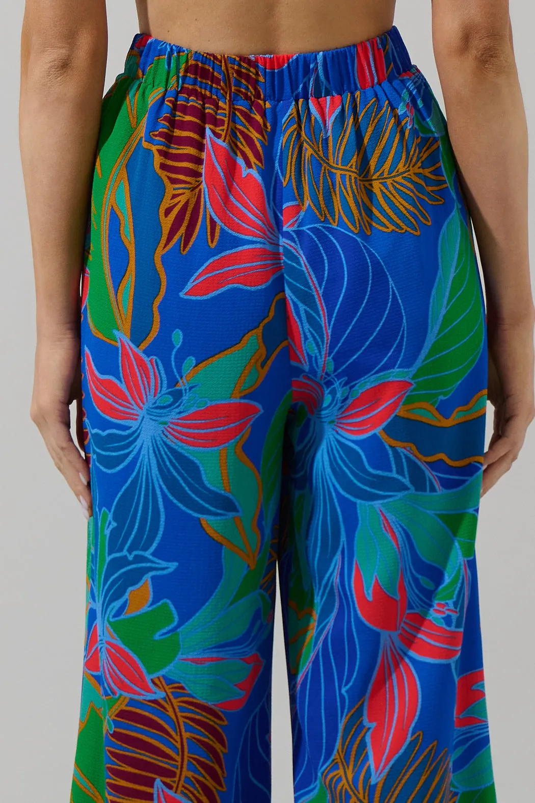 Malton Tropical Elena Floral Wide Leg Pants sold by Sugarlips product image thumbnail 5