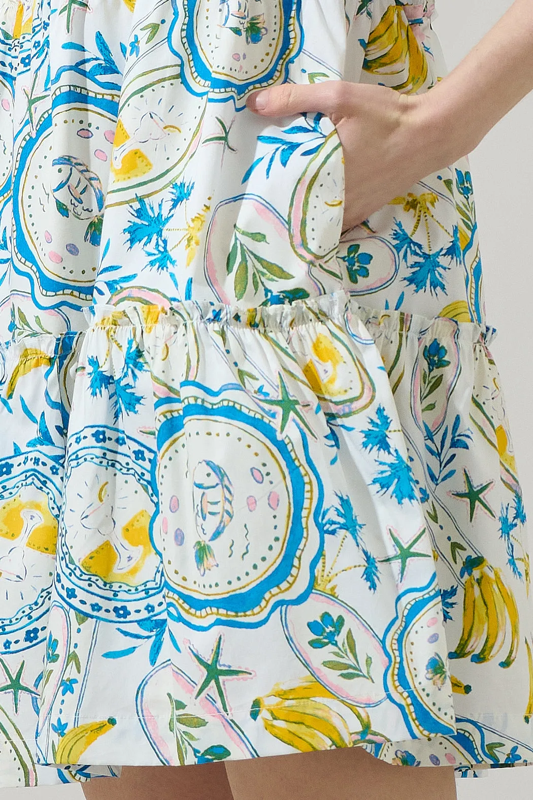 Harvest Island Dixie Split Neck Shift Dress sold by Sugarlips product image thumbnail 5