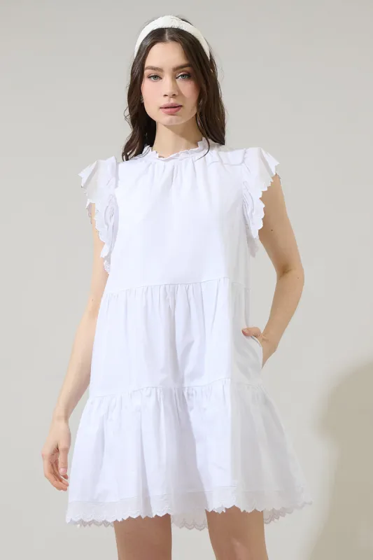 Nola Mini Shift Dress sold by Sugarlips