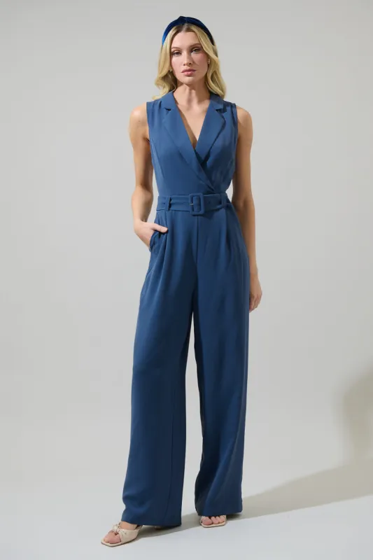 Alva Wide Leg Jumpsuit sold by Sugarlips
