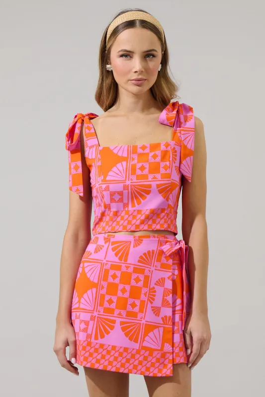 Haines Town Kori Cropped Top sold by Sugarlips