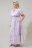 Emme Floral Demie Smocked Maxi Dress Curve sold by Sugarlips