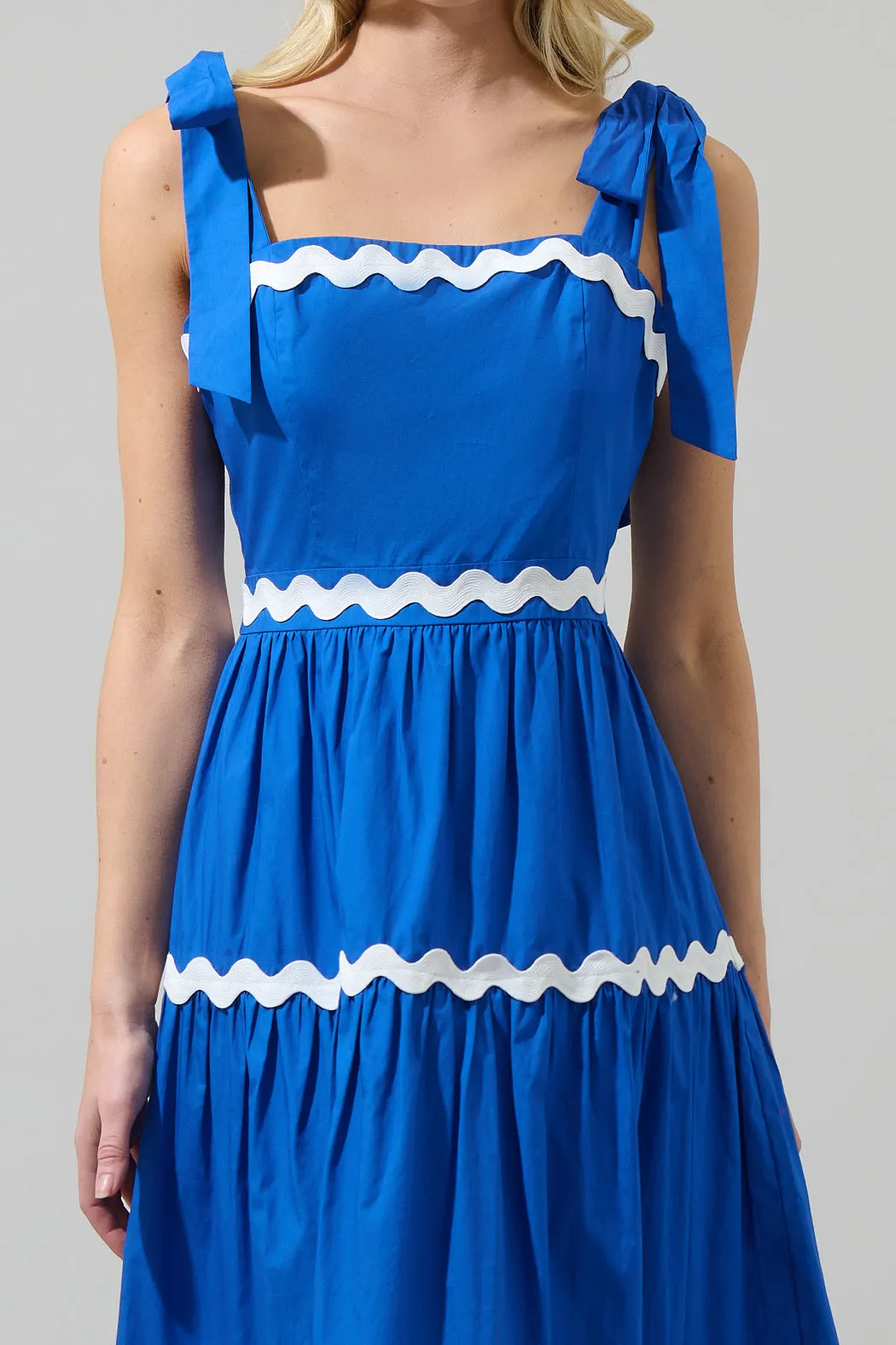 Edith Tiered Midi Dress sold by Sugarlips product image thumbnail 4