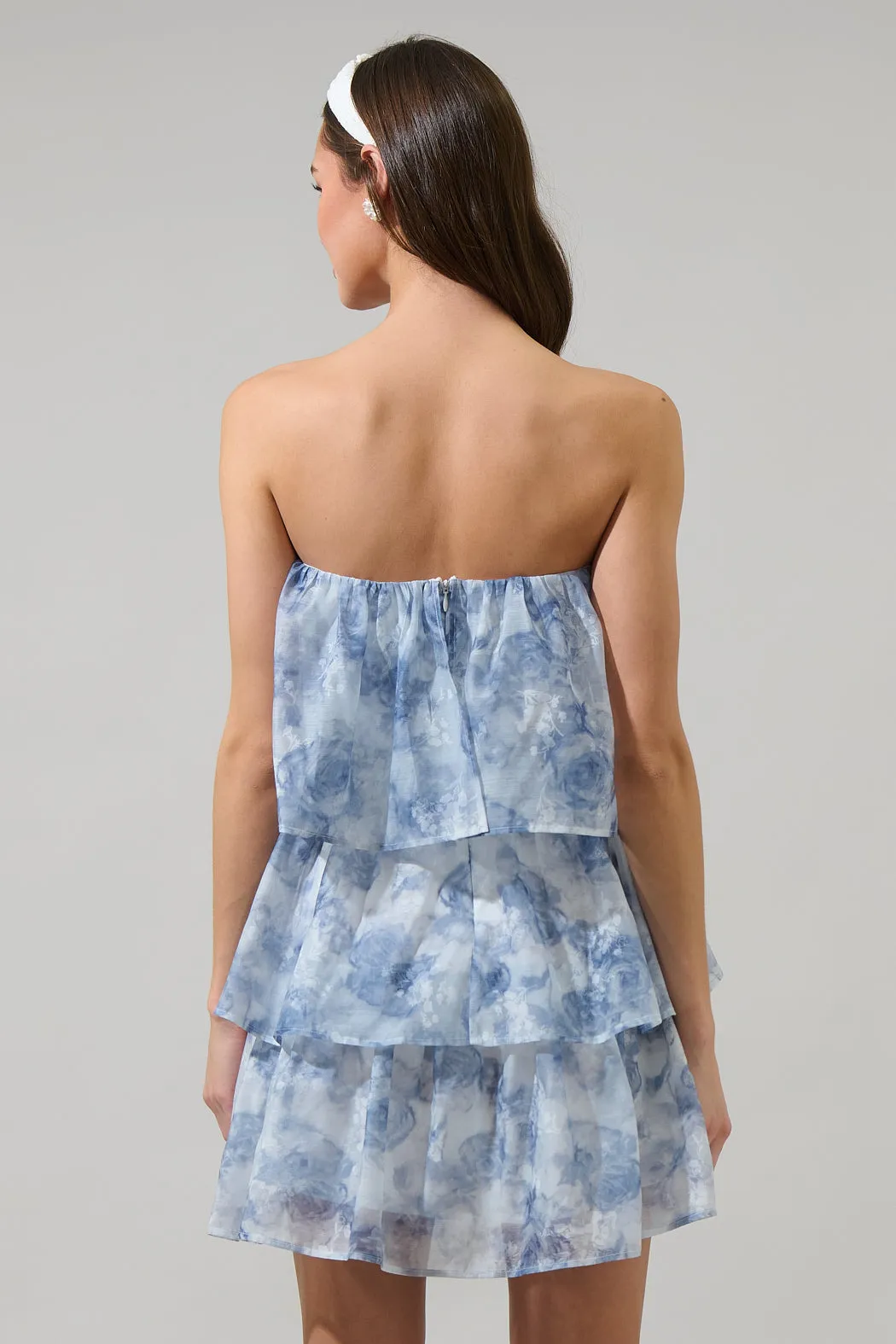Denny Strapless Organza Dress sold by Sugarlips product image thumbnail 2