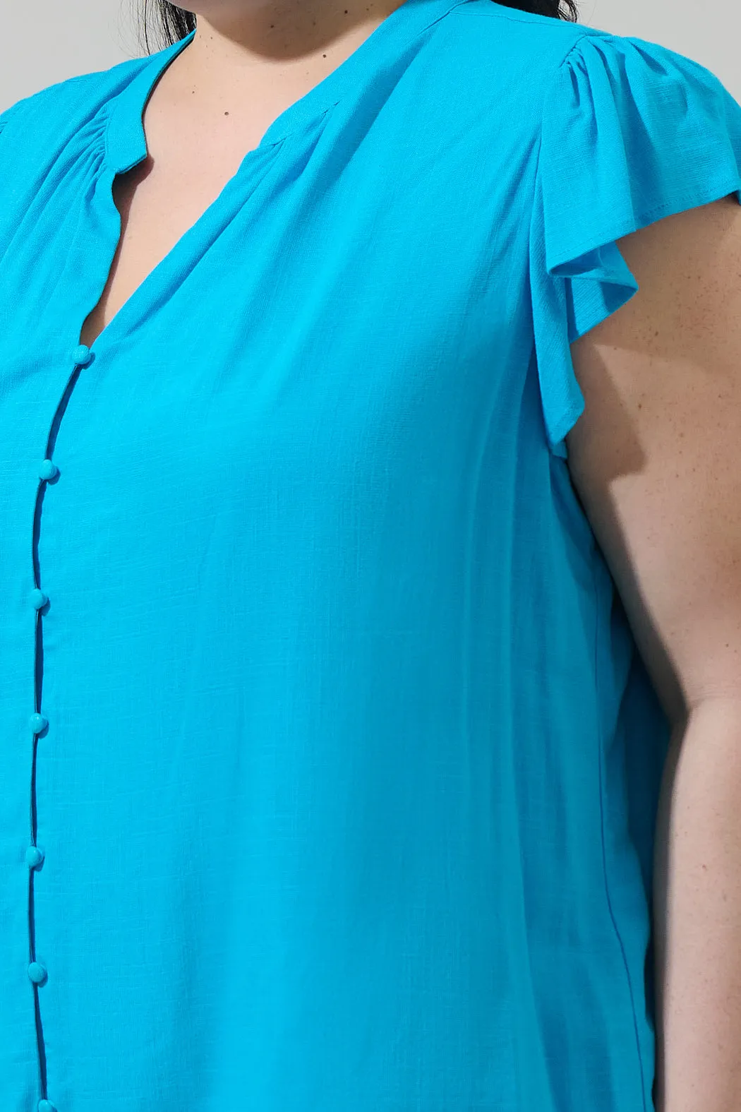 Everly Split Neck Top Curve sold by Sugarlips product image thumbnail 5