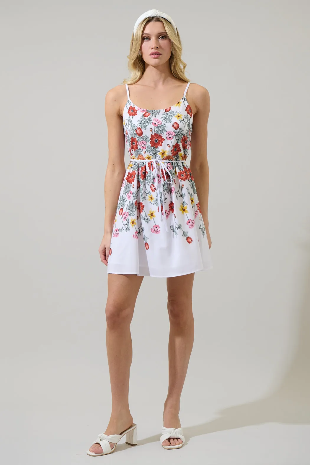 Mave Floral Mini Dress sold by Sugarlips product image thumbnail 4