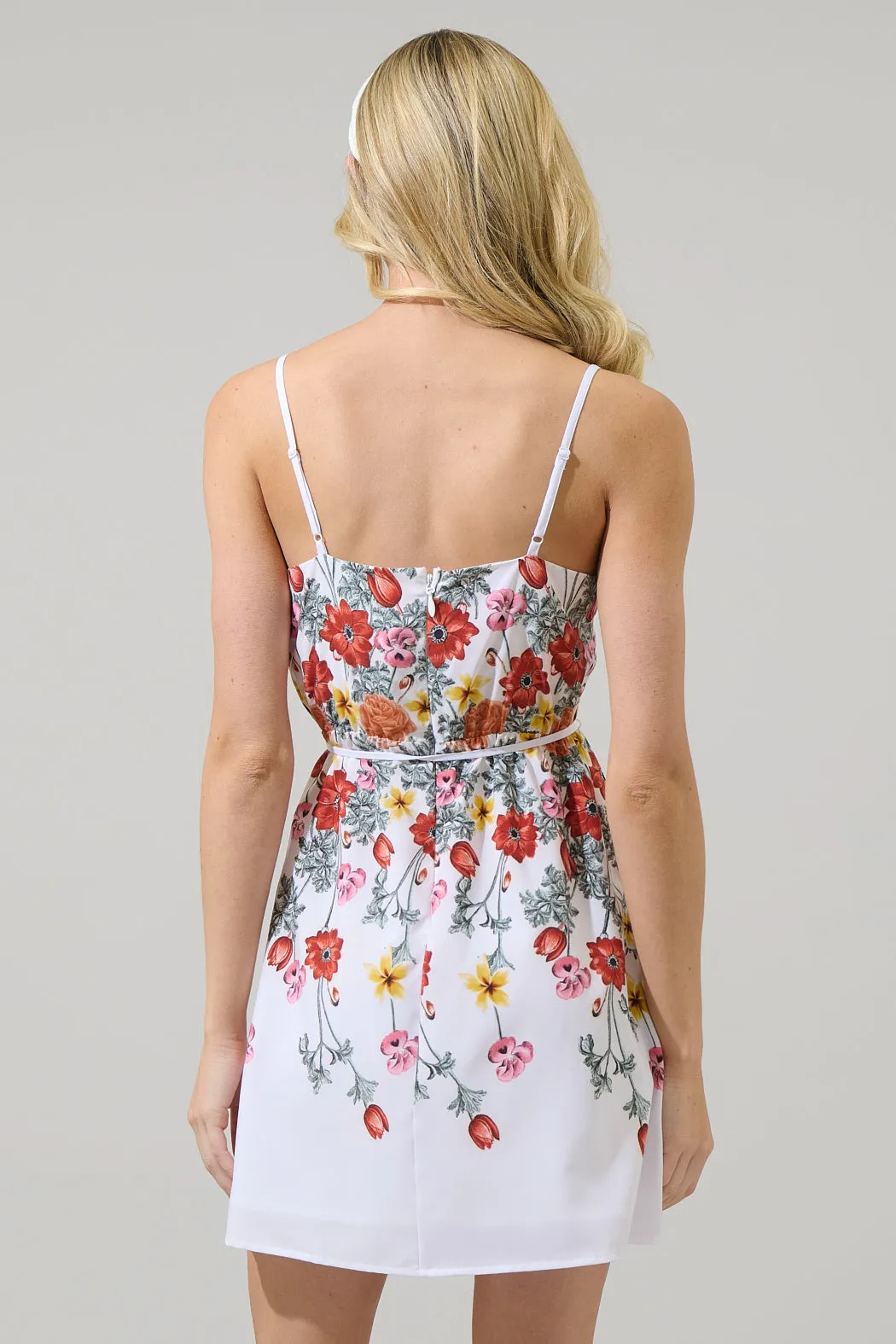 Mave Floral Mini Dress sold by Sugarlips product image thumbnail 2
