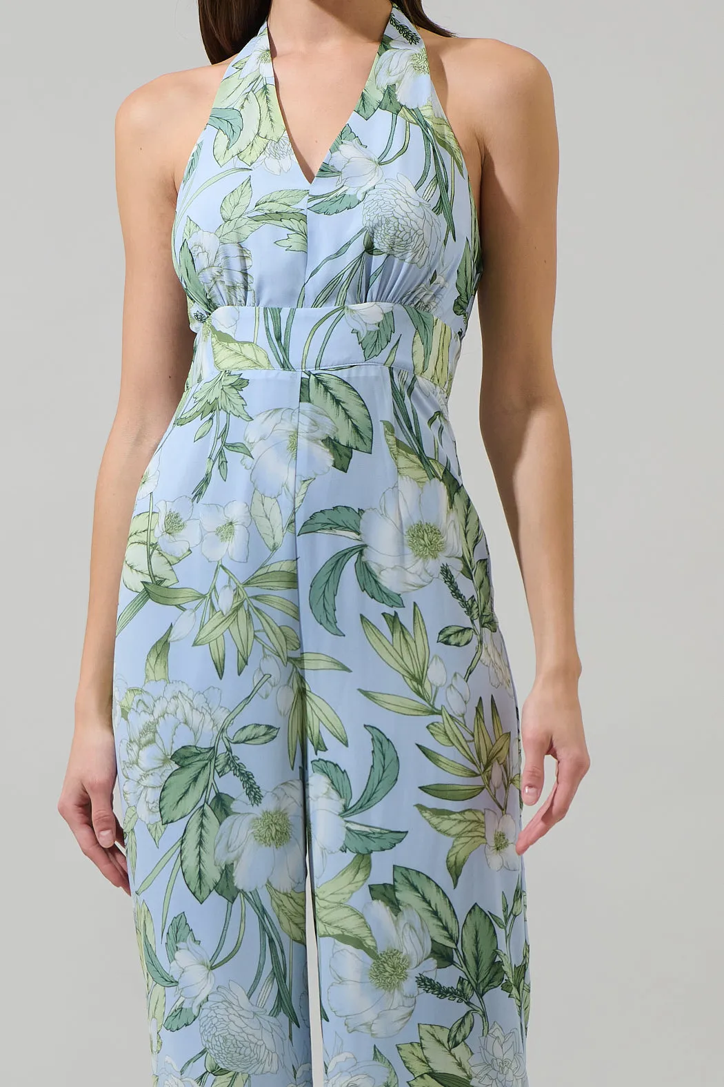 Serenade Bloom Trinidad Halter Jumpsuit sold by Sugarlips product image thumbnail 4