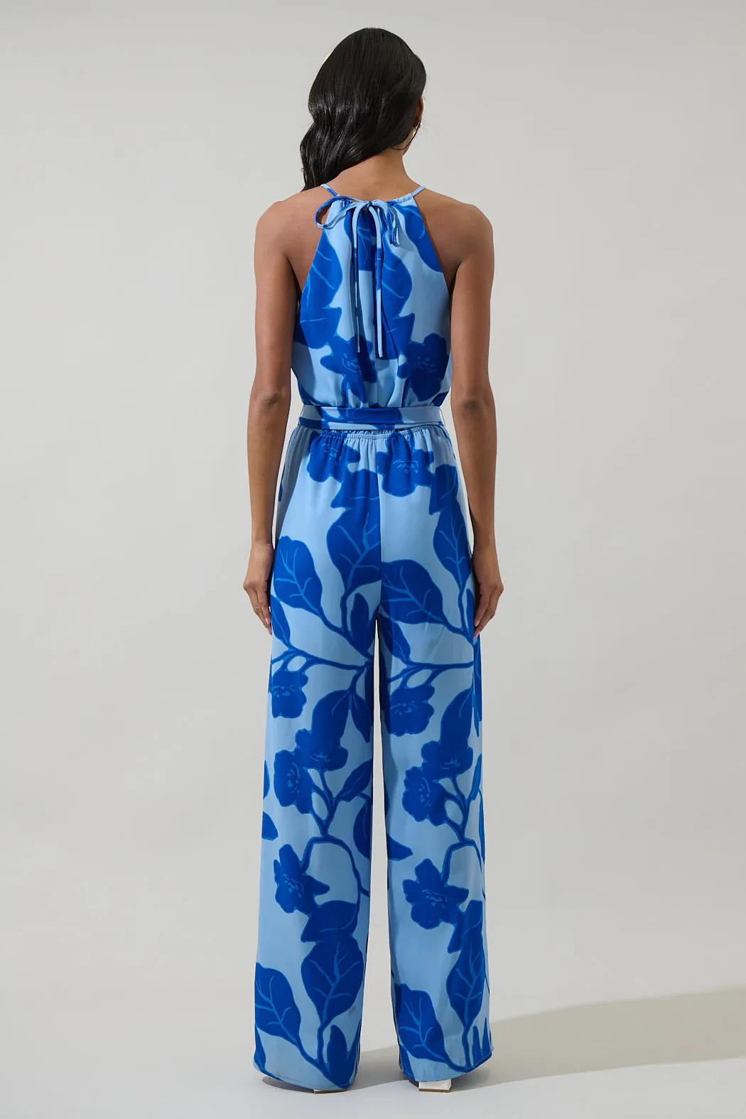 Ariya Garden Lighthearted Trapeze Jumpsuit sold by Sugarlips product image thumbnail 2