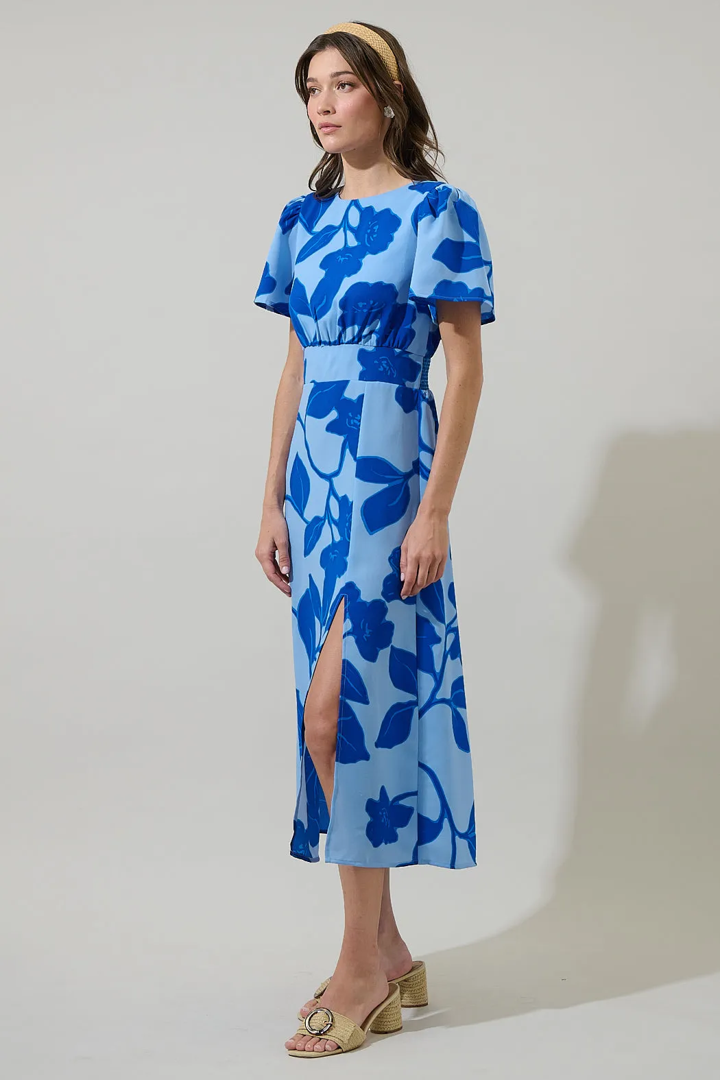 Ariya Garden Bloom Midi Dress sold by Sugarlips product image thumbnail 3
