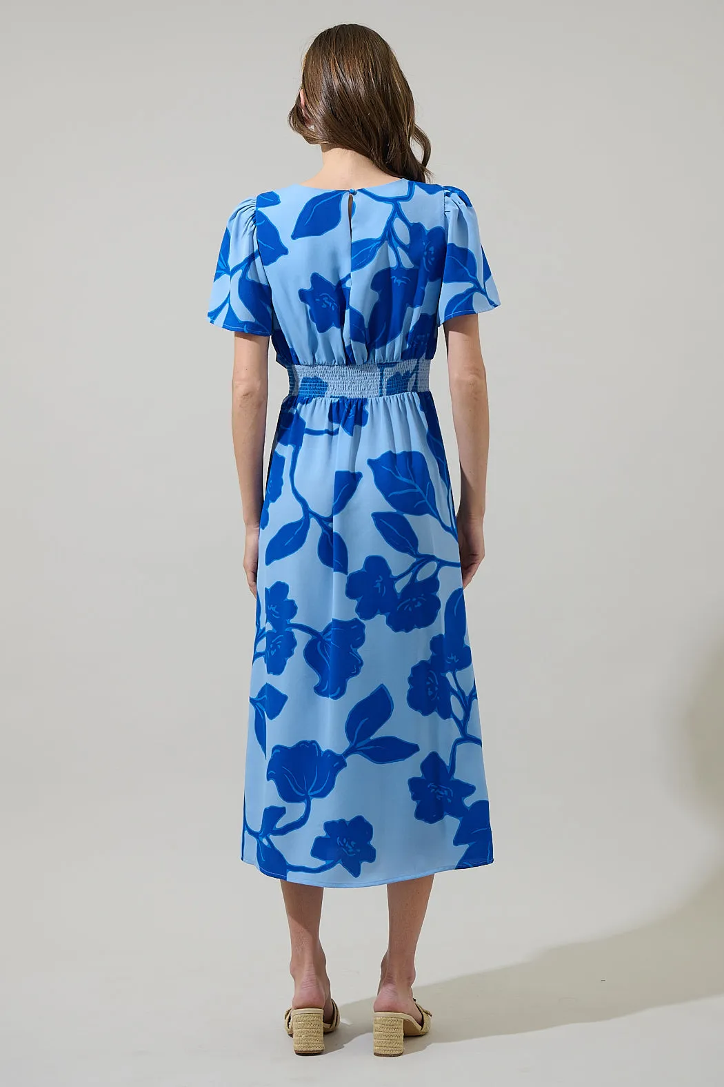 Ariya Garden Bloom Midi Dress sold by Sugarlips product image thumbnail 2