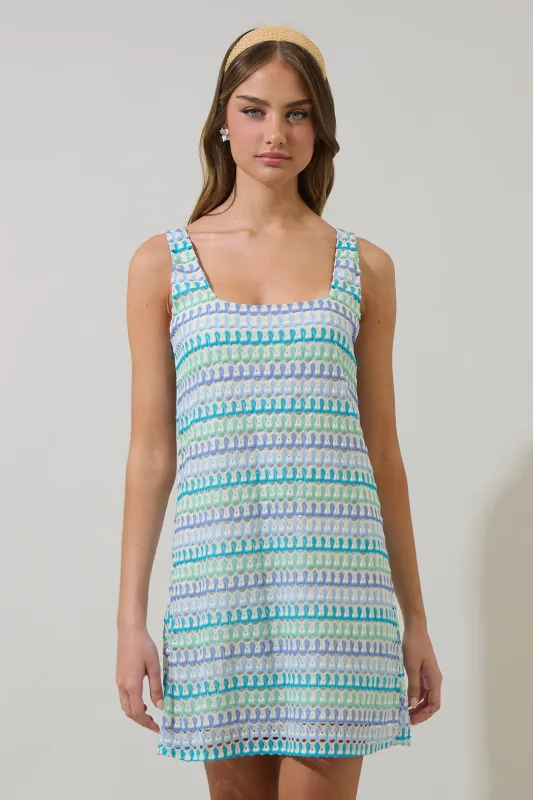 Widley Crochet Mini Dress made by Sugarlips