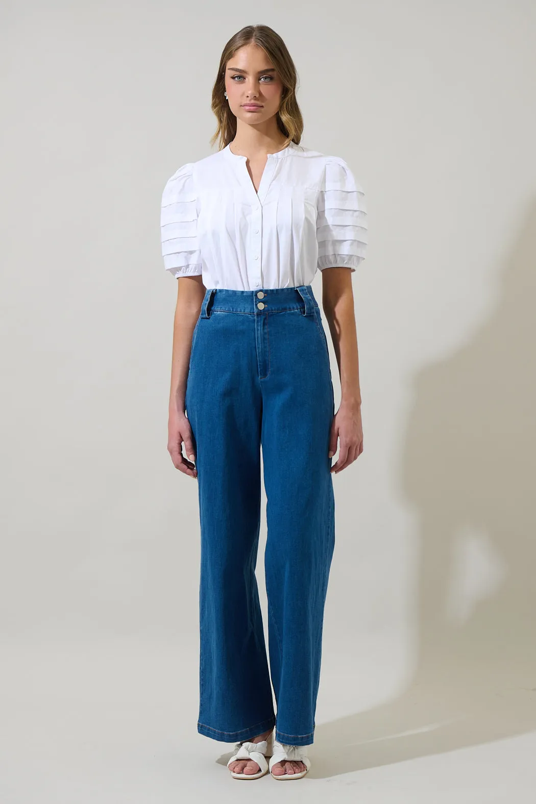 Court Button Down Top sold by Sugarlips product image thumbnail 4