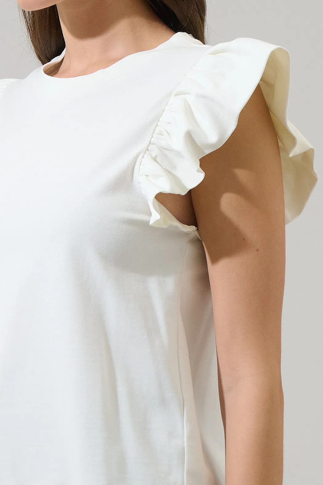 Karis Ruffle Knit Top sold by Sugarlips product image thumbnail 5