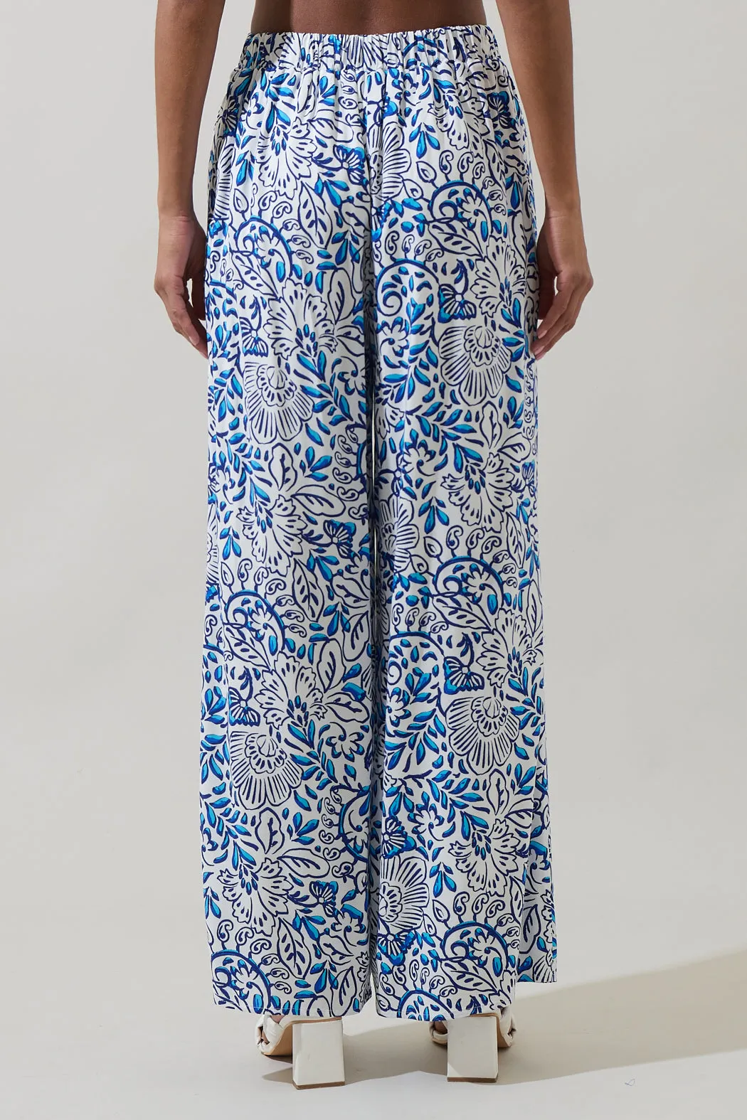 Mize Floral Elena Wide Leg Pants sold by Sugarlips product image thumbnail 2