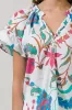 Izzie Floral Macy Ruffle Top sold by Sugarlips