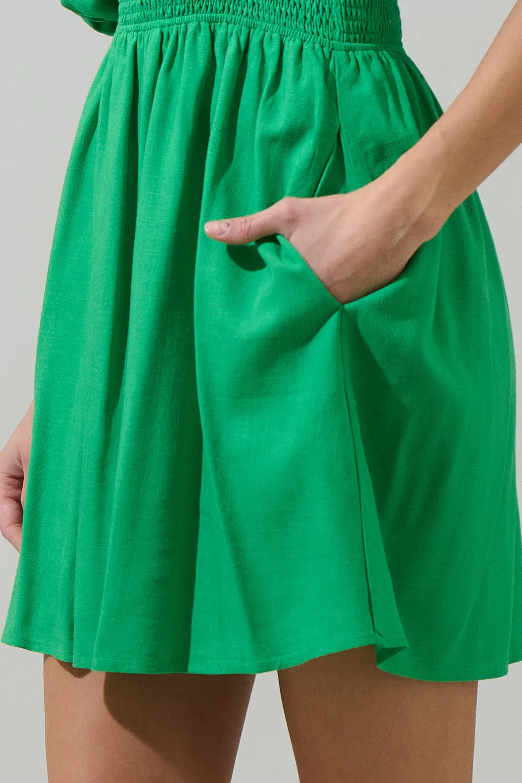 Sairy Ruffle Off the Shoulder Mini Dress sold by Sugarlips product image thumbnail 5