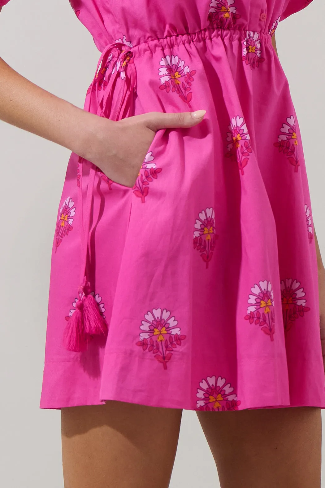 Scarlett Floral Hesper Mini Dress sold by Sugarlips product image thumbnail 5