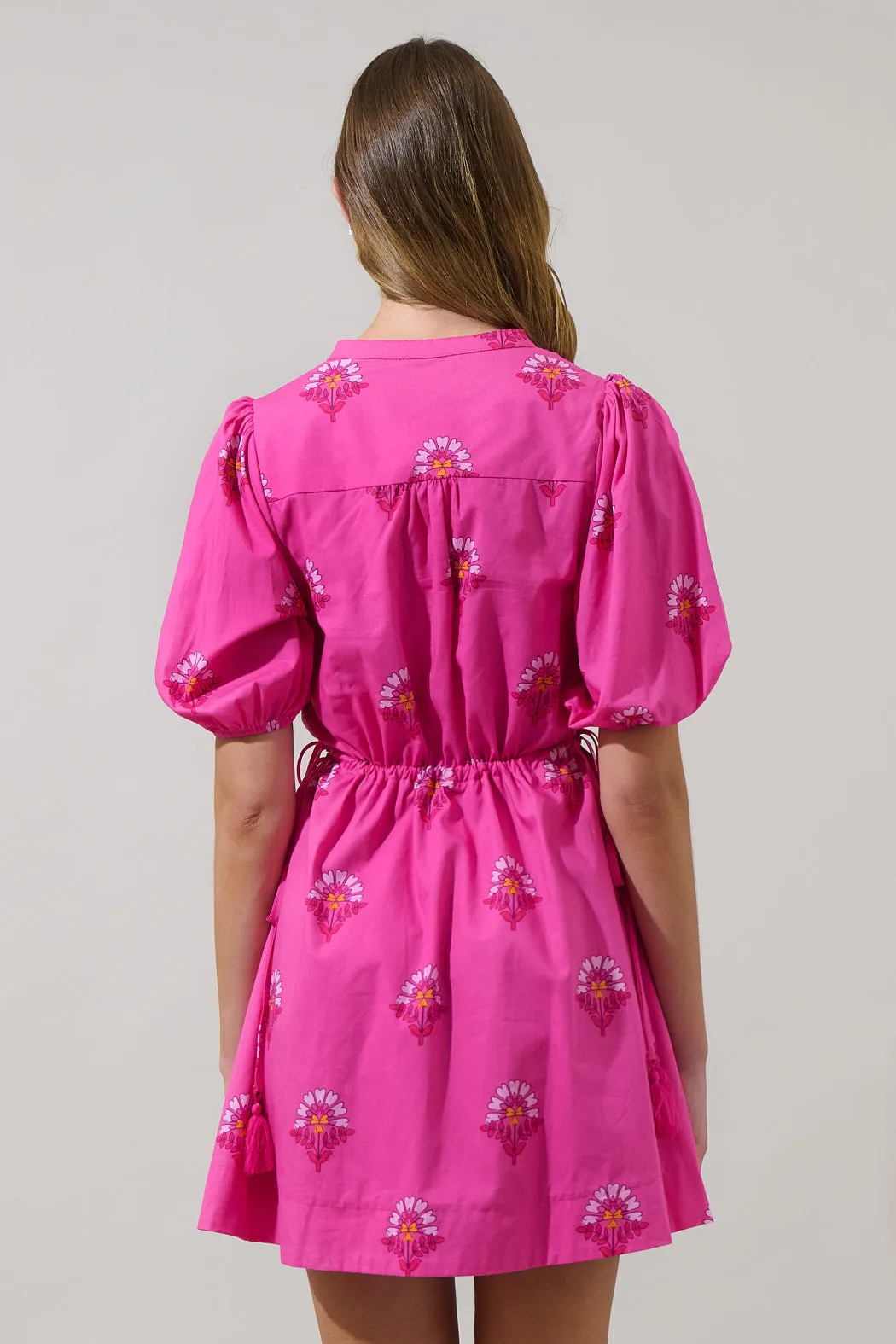 Scarlett Floral Hesper Mini Dress sold by Sugarlips product image thumbnail 2