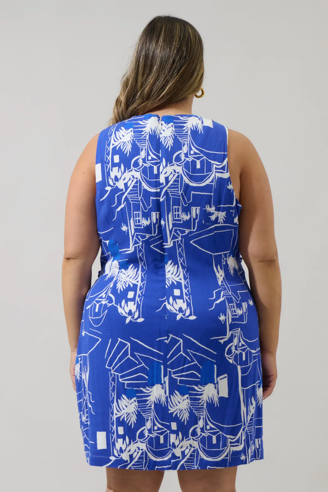 Mims Town Janis Wrap Mini Dress Curve sold by Sugarlips product image thumbnail 2