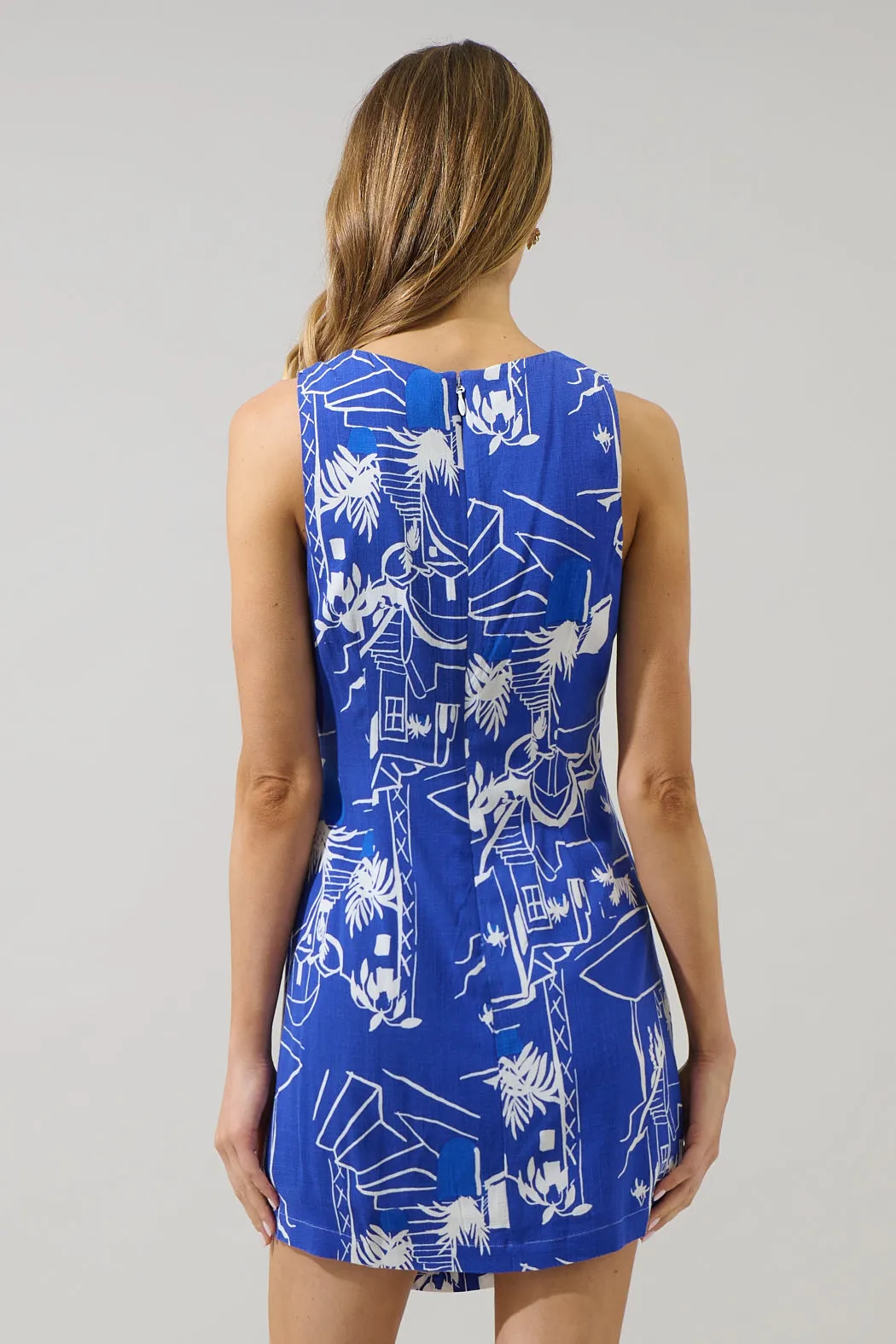 Mims Town Janis Wrap Mini Dress sold by Sugarlips product image thumbnail 2