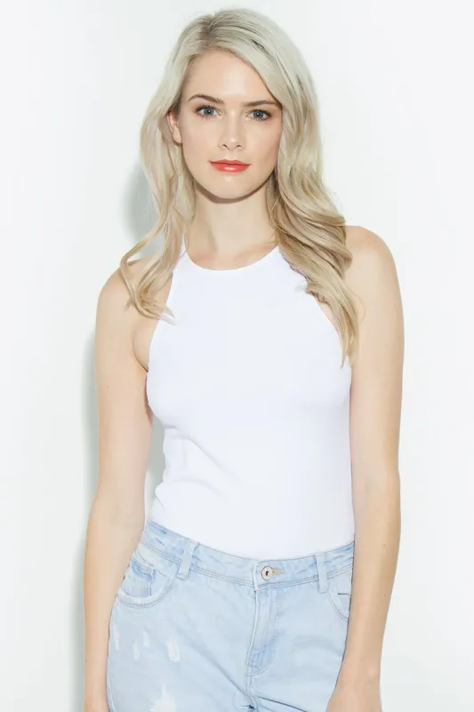 Cross Back Sleeveless Top sold by Sugarlips