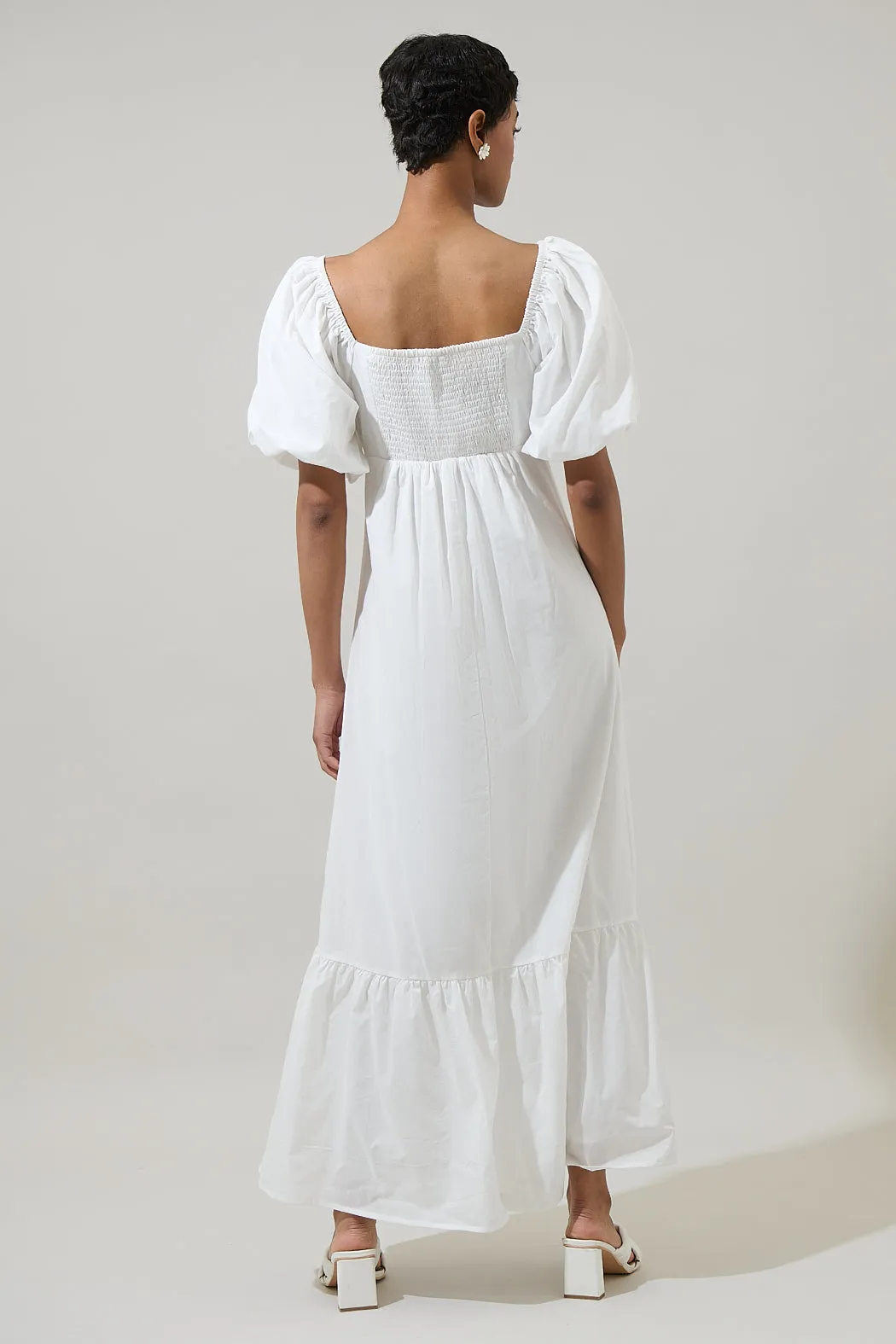 Xena Puff Sleeve Maxi Dress sold by Sugarlips product image thumbnail 2