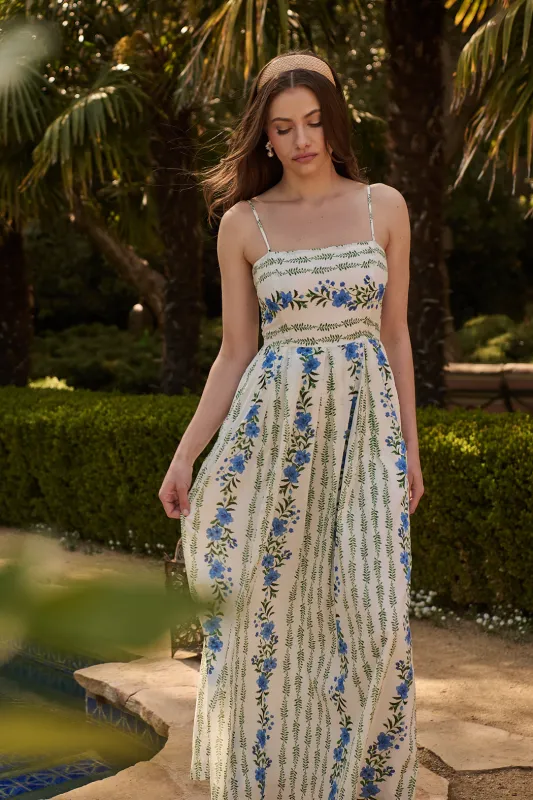 Noa Floral Janie Maxi Dress sold by Sugarlips