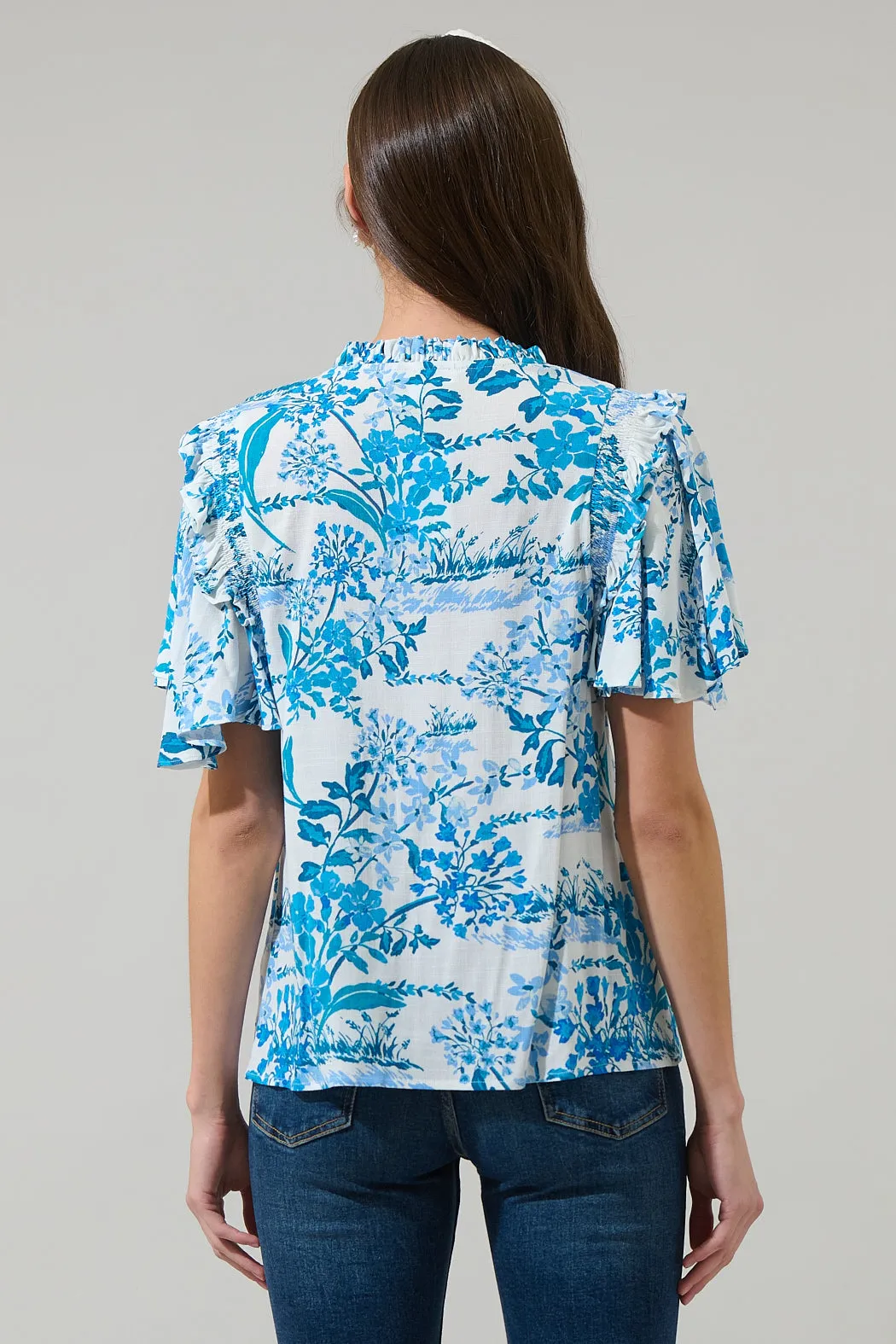 Sharron Bloom Collins Ruffle Top sold by Sugarlips product image thumbnail 2