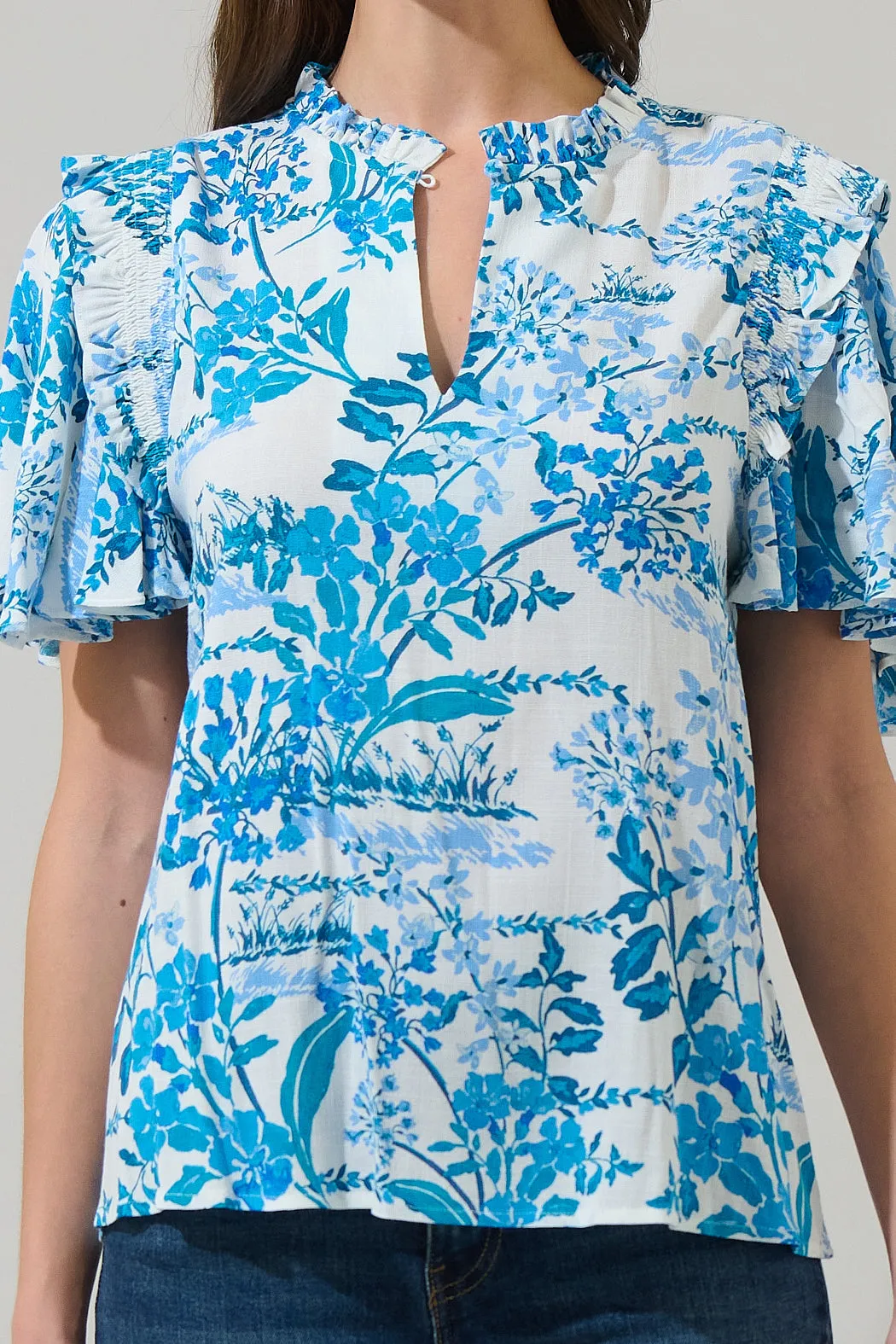 Sharron Bloom Collins Ruffle Top sold by Sugarlips product image thumbnail 5