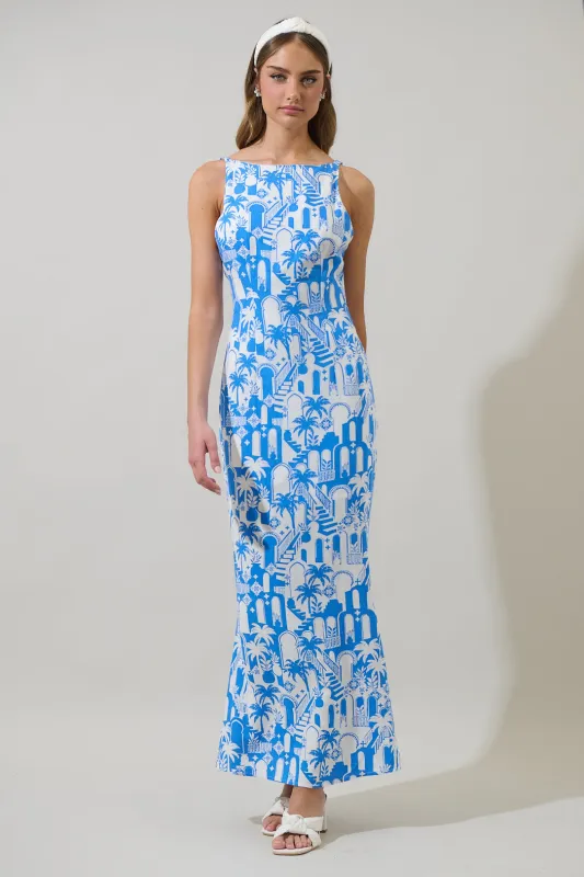 Nala Mizie Open Back Maxi Dress sold by Sugarlips