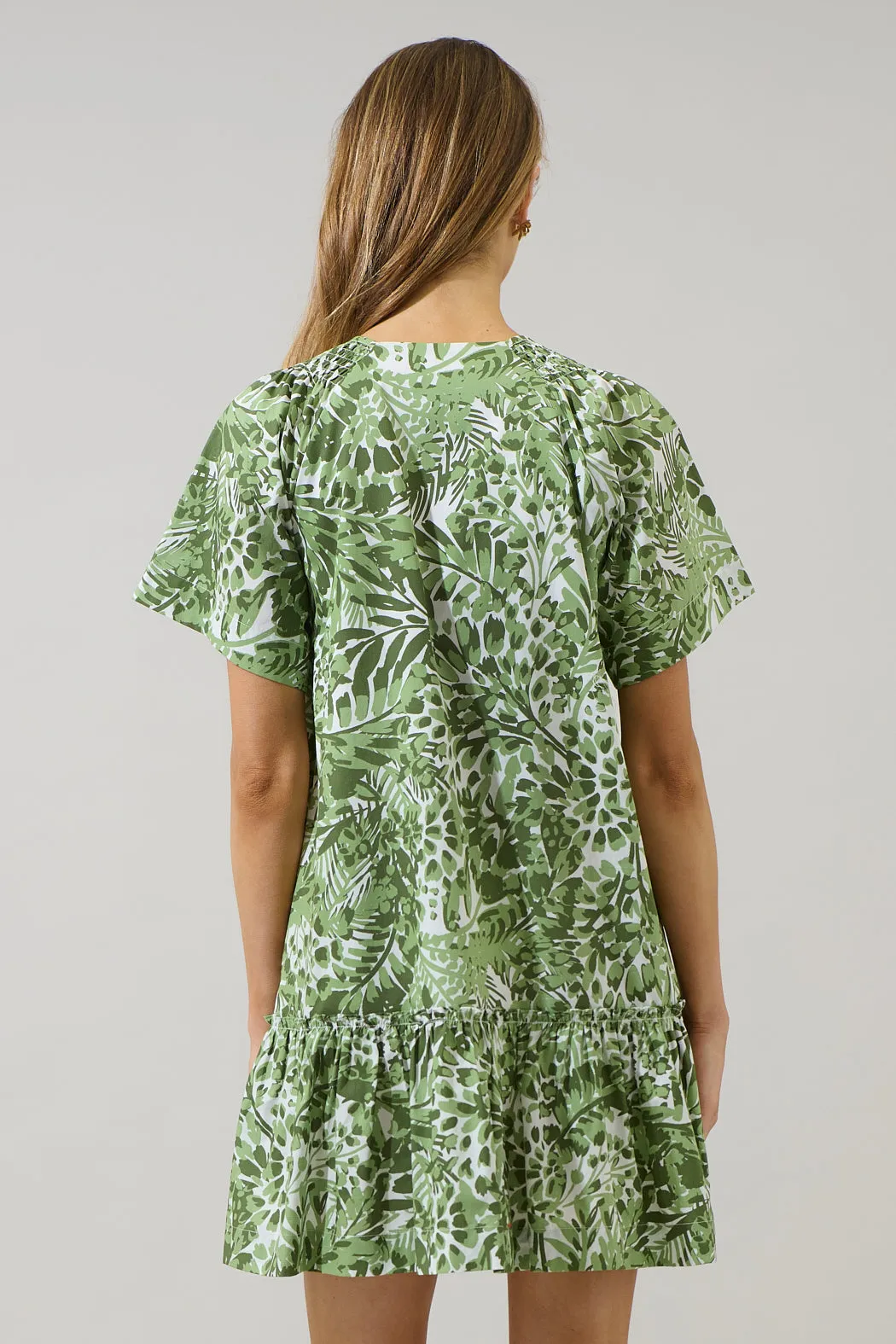 Irenan Leaf Ashby Shift Mini Dress sold by Sugarlips product image thumbnail 2