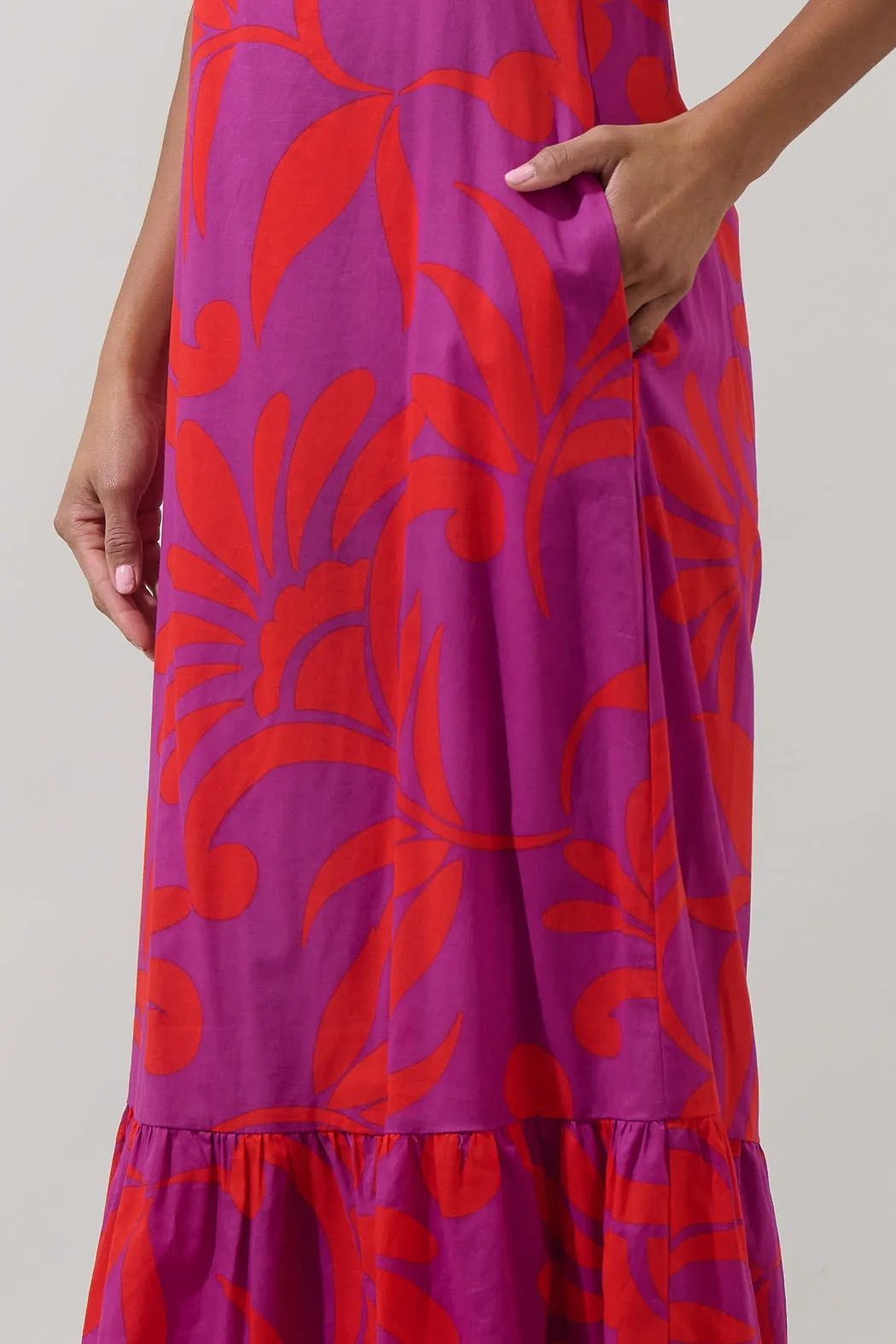 Arona Floral Xena Maxi Dress sold by Sugarlips product image thumbnail 5