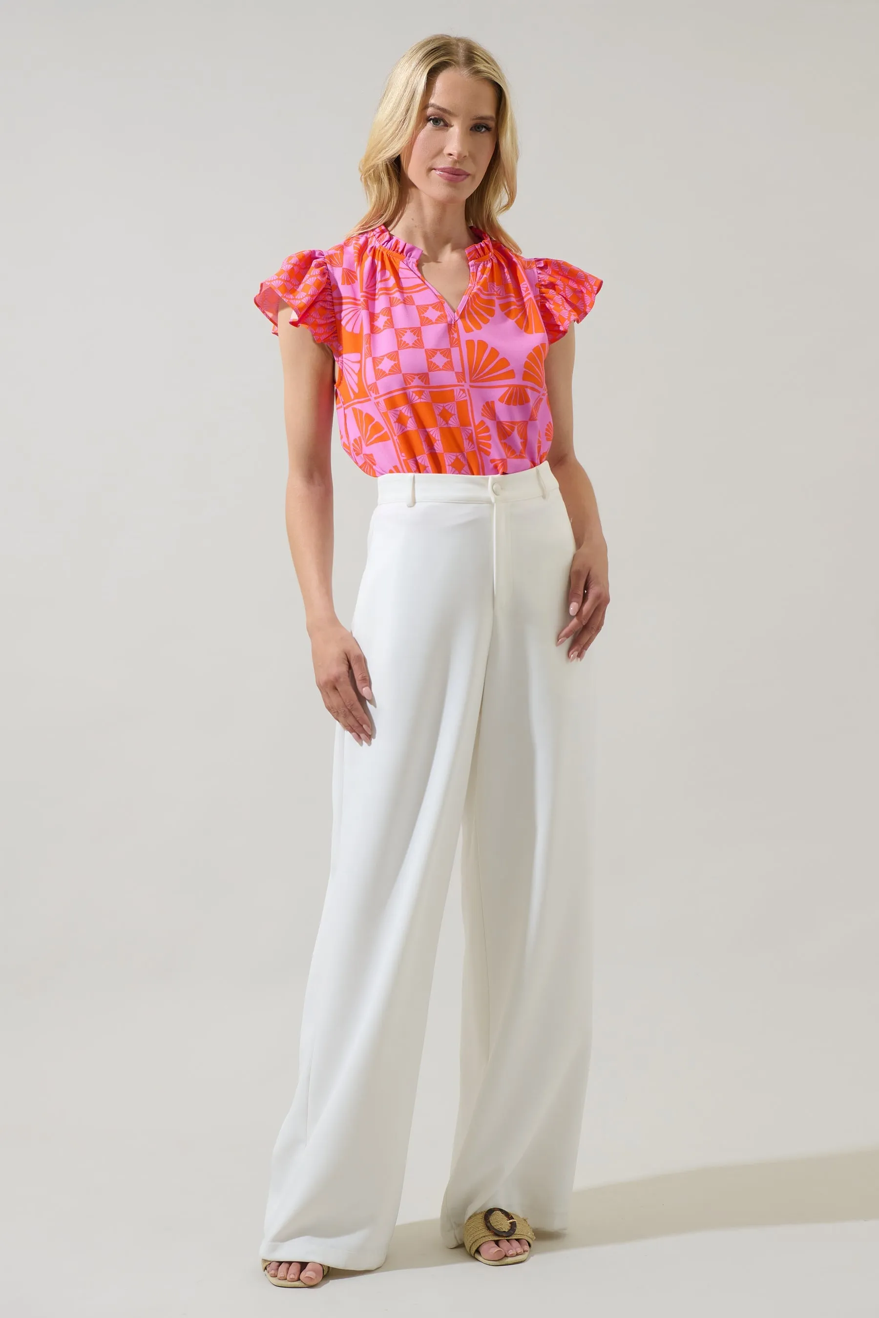 Haines Town Rioja Ruffle Blouse sold by Sugarlips product image thumbnail 4