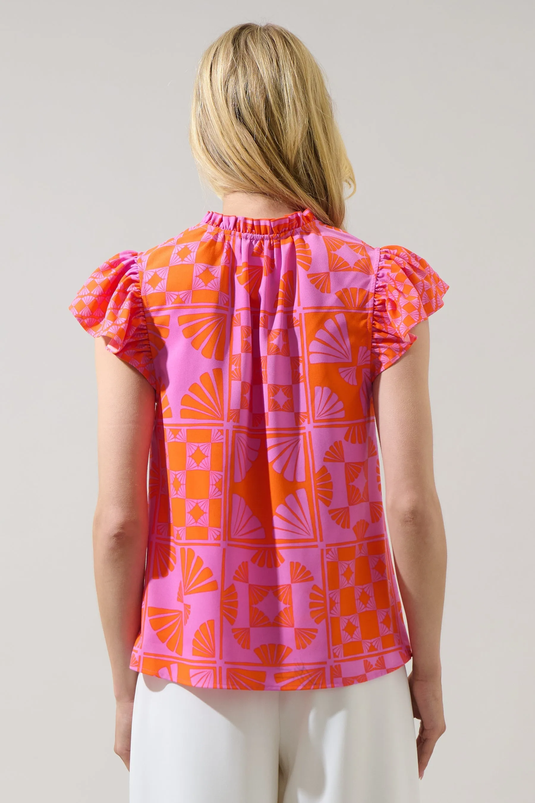 Haines Town Rioja Ruffle Blouse sold by Sugarlips product image thumbnail 2