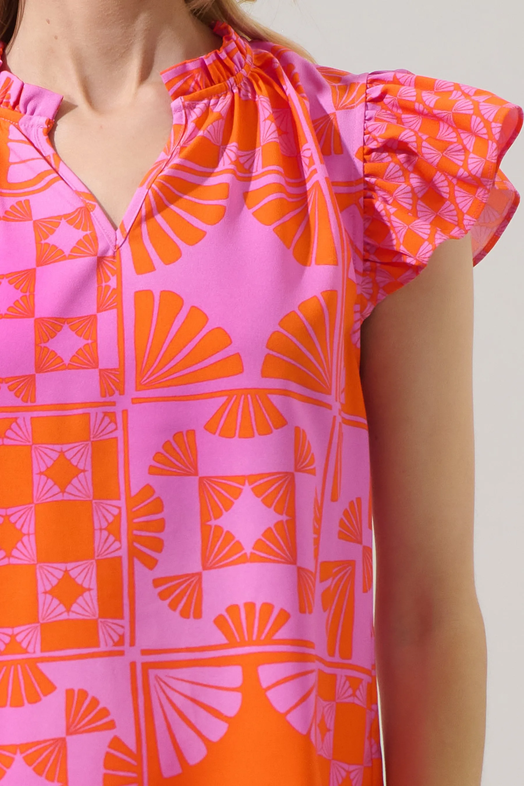 Haines Town Rioja Ruffle Blouse sold by Sugarlips product image thumbnail 5