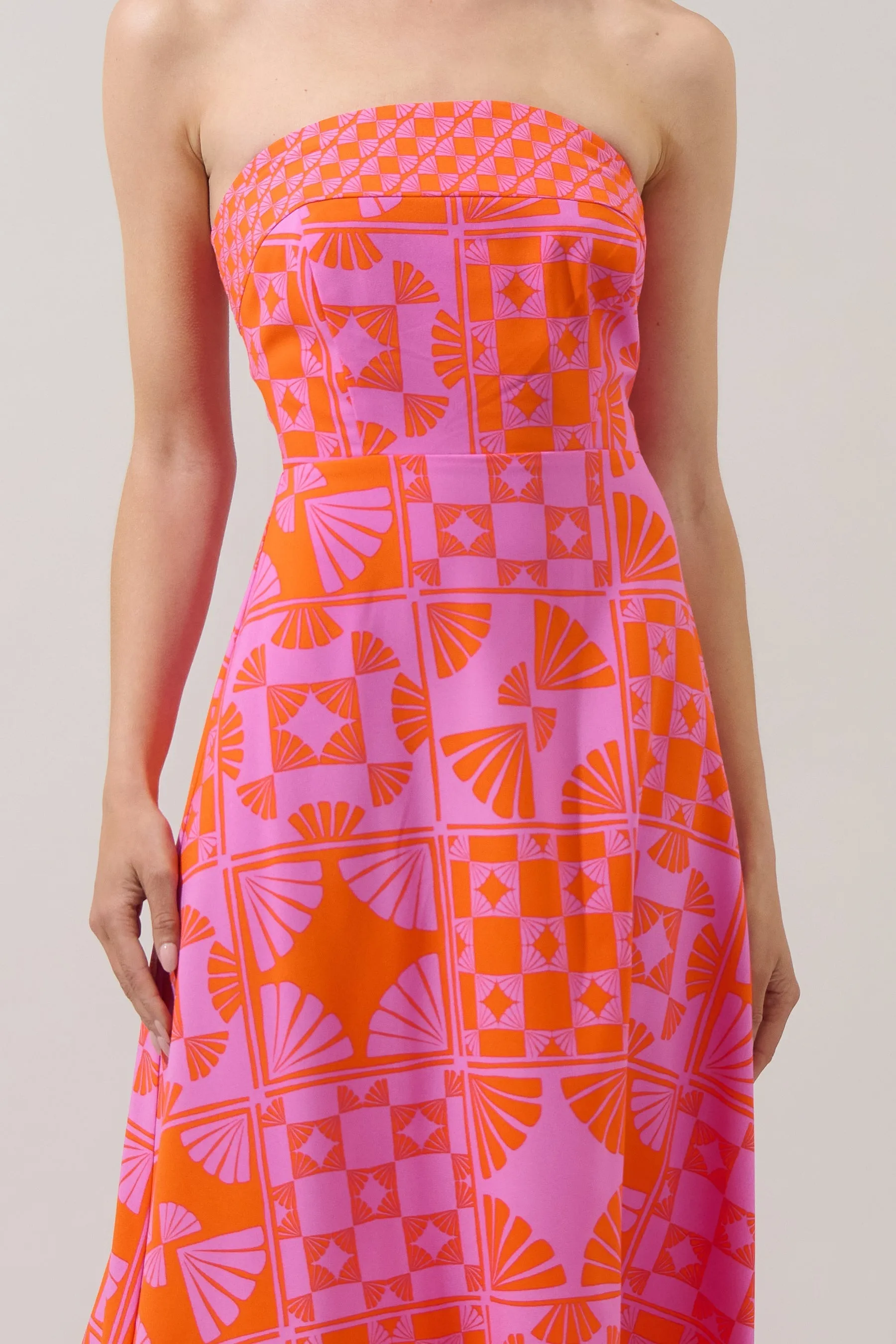 Haines Town Zarie Strapless Maxi Dress sold by Sugarlips product image thumbnail 4