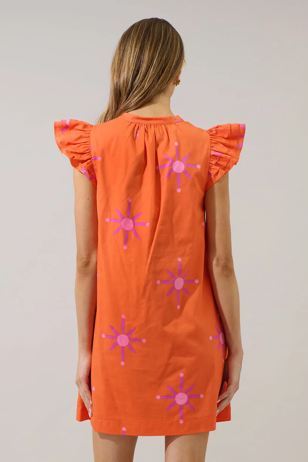 Karani Starburst Evalyn Ruffle Mini Dress sold by Sugarlips product image thumbnail 2