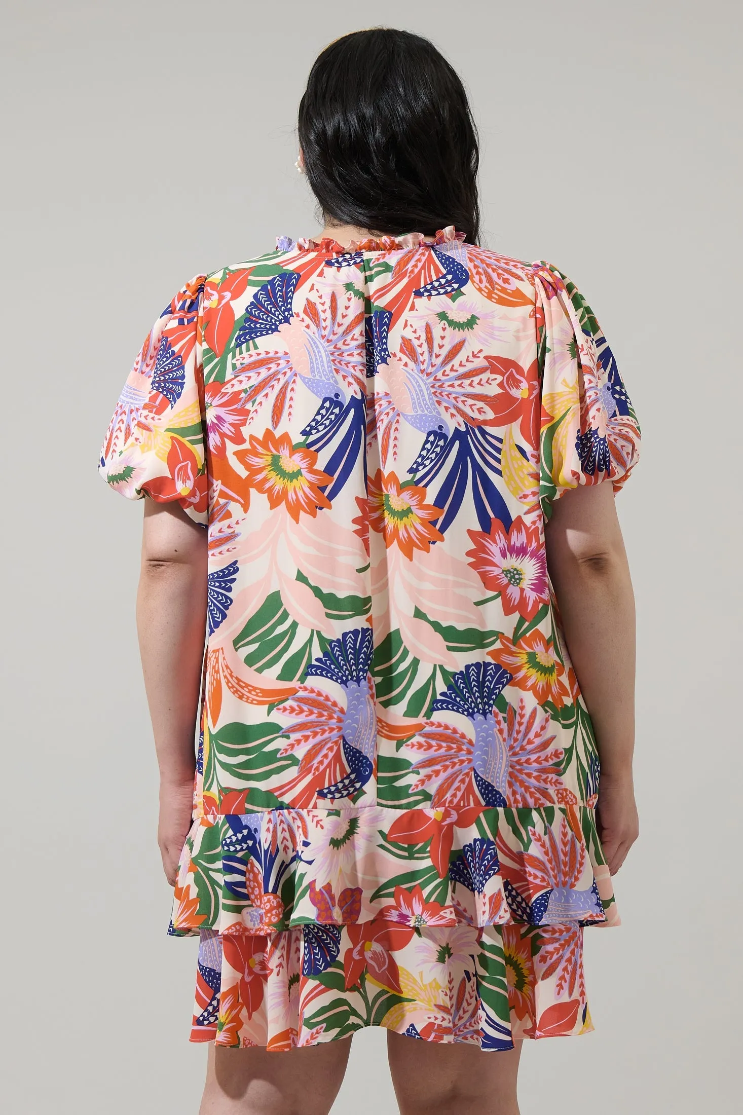 Hatley Floral Runner Up Shift Dress Curve sold by Sugarlips product image thumbnail 2