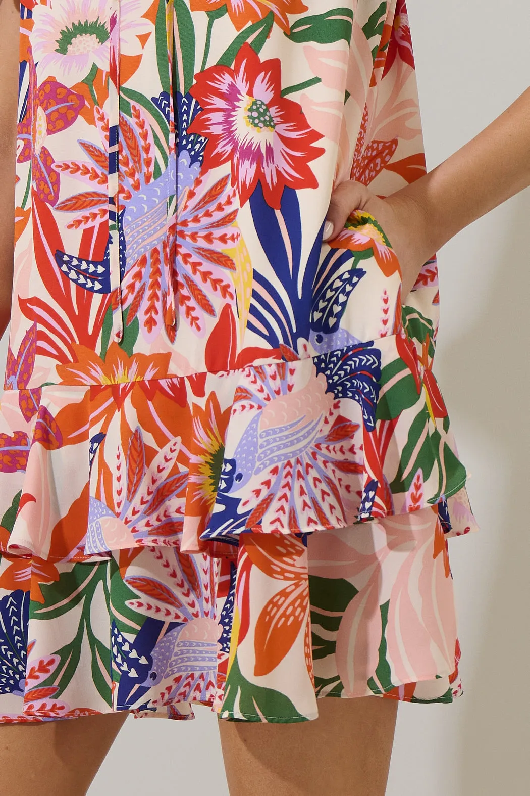 Hatley Floral Runner Up Shift Dress sold by Sugarlips product image thumbnail 5