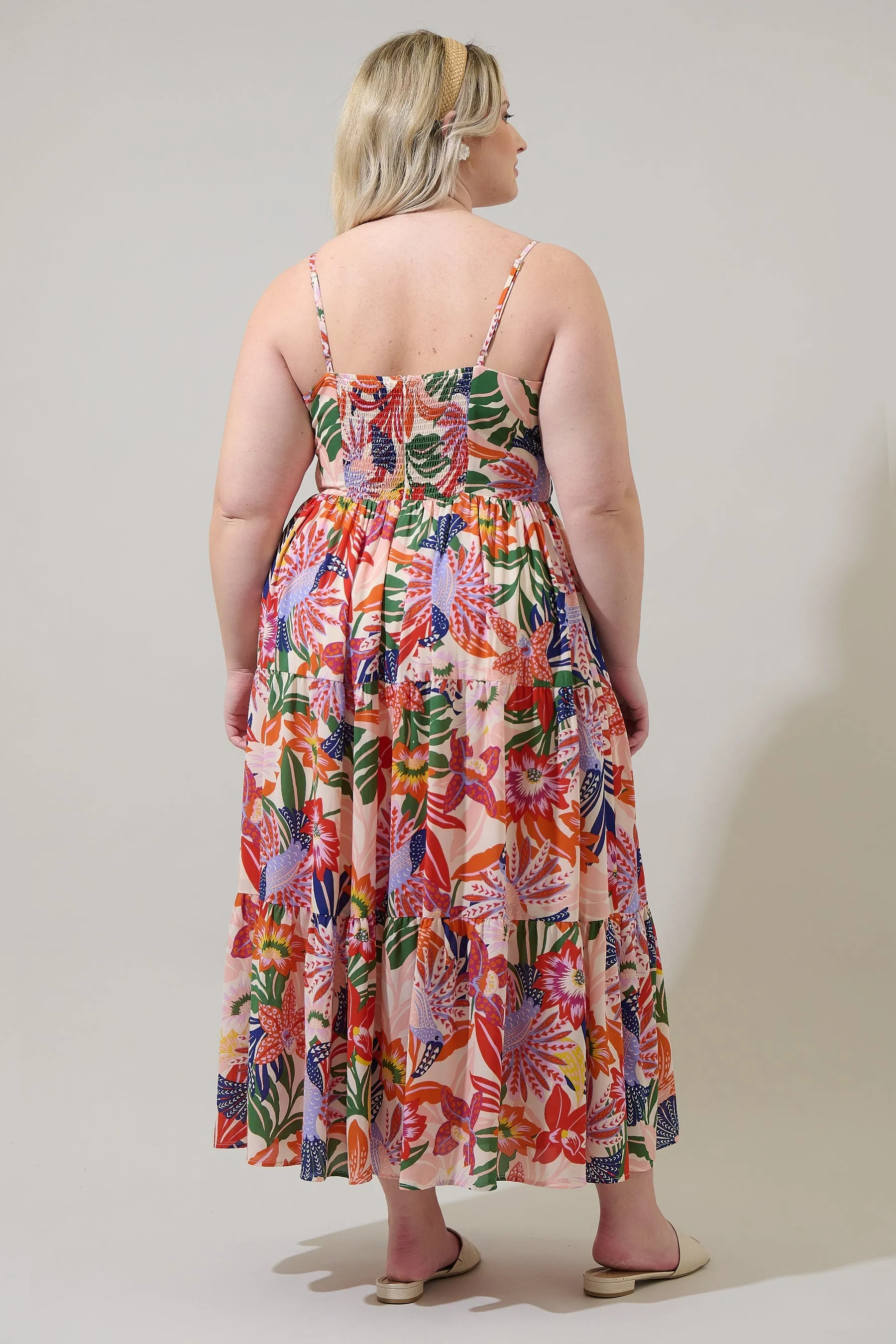 Hatley Floral Tie Knot Midi Dress Curve sold by Sugarlips product image thumbnail 2