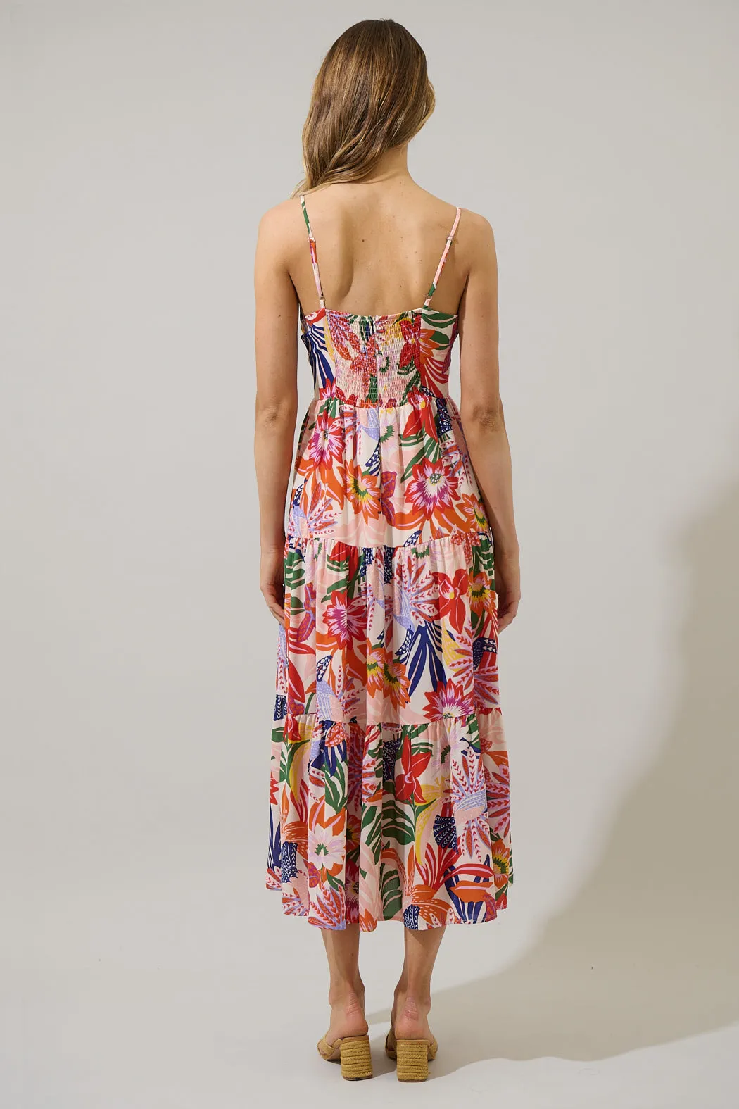 Hatley Floral Tie Knot Midi Dress sold by Sugarlips product image thumbnail 2