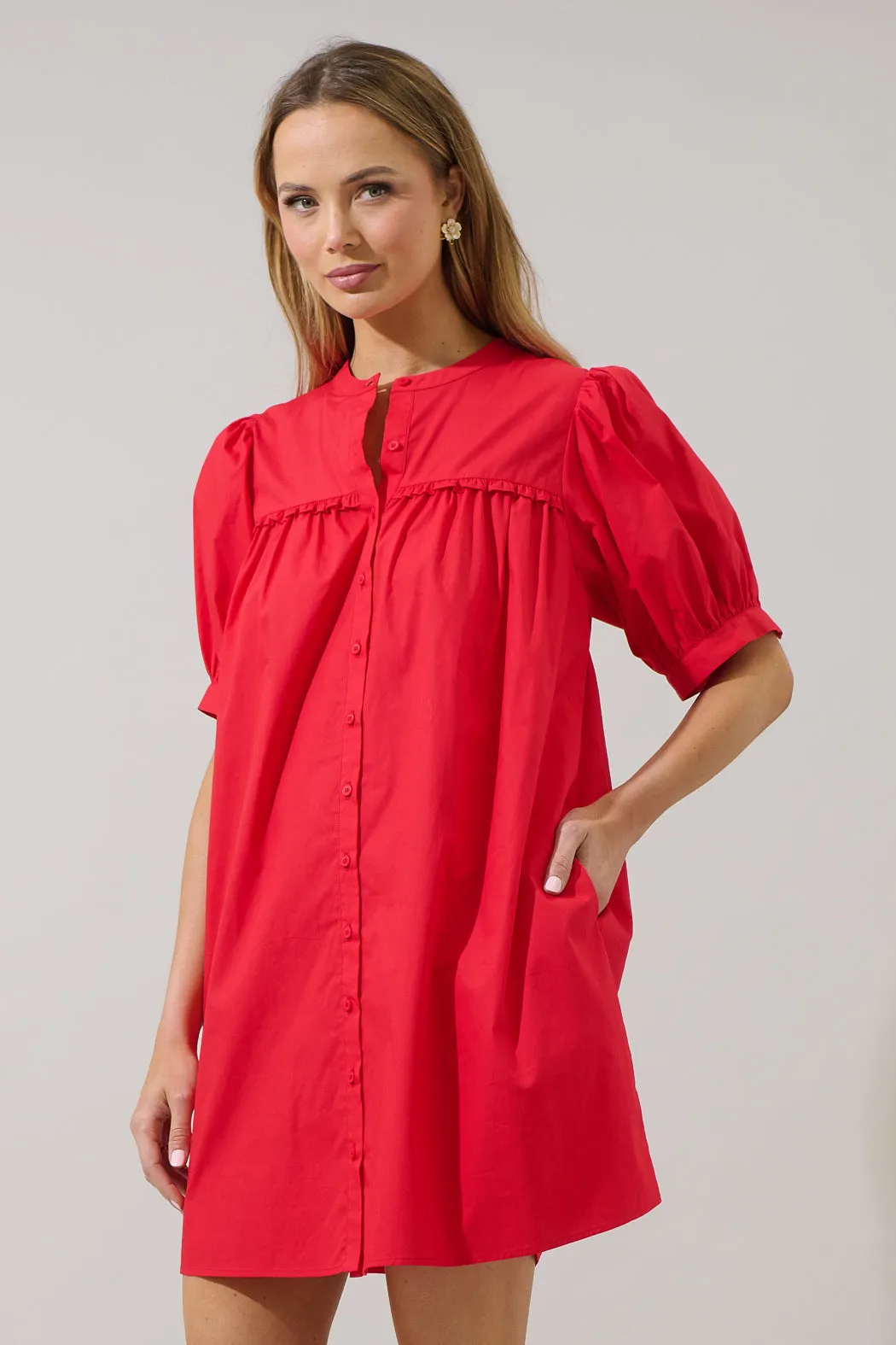 Alenka Shift Mini Dress sold by Sugarlips product image thumbnail 3