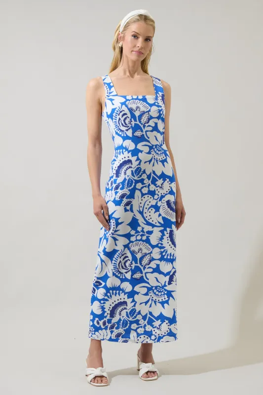 Ronan Floral Troy Maxi Dress sold by Sugarlips
