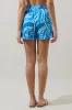 Canton Tropics Daniela Ruffle High Waisted Shorts sold by Sugarlips
