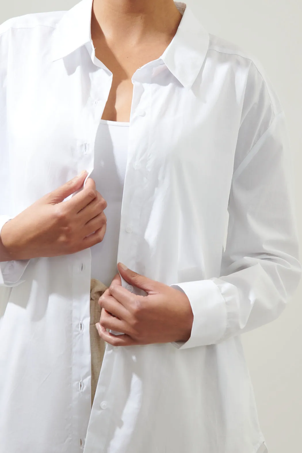 Dream State Oversized Button Down Shirt sold by Sugarlips product image thumbnail 5