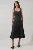 Junia Polka Dot Mizy Midi Dress sold by Sugarlips