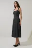 Junia Polka Dot Mizy Midi Dress sold by Sugarlips