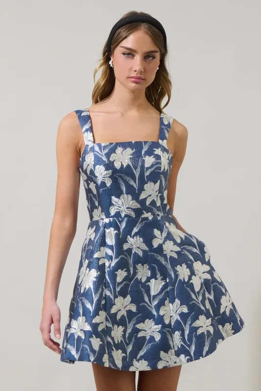 Blakely Jacquard Elvisa Mini Dress made by Sugarlips