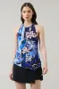 Jabi Floral Myla Asymmetrical Top sold by Sugarlips